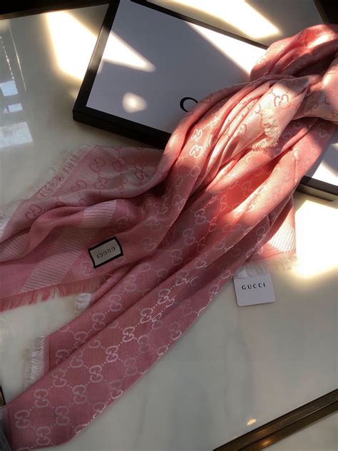 pharaoh farms gucci pink|GG jacquard silk wool shawl in pink .